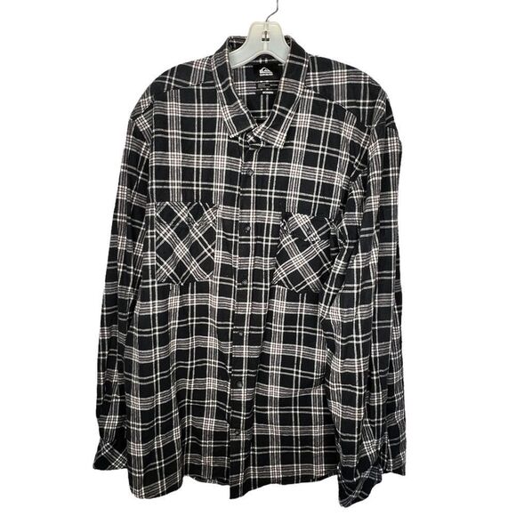 Quicksilver Modern Fit Plaid Shirt - Picture 1 of 5